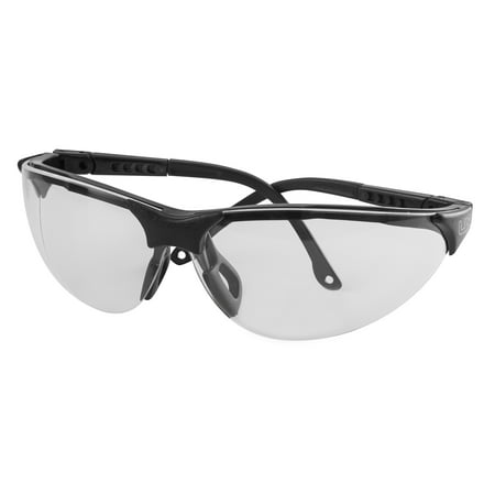 Umarex Sport Shooting Glasses Black Frame Clear Lenses with Lanyard and
