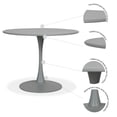thumbnail image 3 of Mesa Exterior Plastico Pequeña Vittoria 100 Minimalista Circular Mundo In  Vittoria 100, 3 of 8