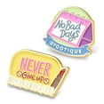 thumbnail image 2 of Byootique Inspirational Quote Badge Set Pin Brooch Enamel for Makeup Bag 2 Packs, 2 of 9