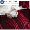 thumbnail image 2 of Cowin Electric Heated Blanket Twin size - 62"x84" Heating Blanket with 10 hours Auto-off, 4 Heating Levels, Soft Flannel, 2 of 7