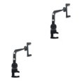 thumbnail image 1 of Sonducket Soporte para teléfono de guitarra Soporte para micrófono para lecciones de guitarra Tutoriales Negro Verde Gris oscuro 2piezas, 1 of 1