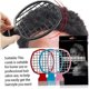 thumbnail image 4 of Twist Comb Curl Comb Twist Hair Curlers Brush Hair Styling Tool For Men Pink 1Pcs, 4 of 5