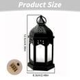 thumbnail image 3 of Souew Retro Candlestick Simple European Style Wind Lamp Castle Candle Holder Red, Ramadan Ramadan Decorations for Home 2025 Ramadan for Kids Ramadan Lights Ramadan Table Decor Ramadan Lights Ramadan,, 3 of 8
