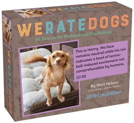 we rate dogs calendar