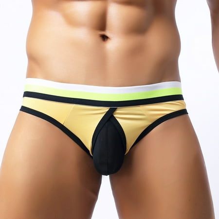 

YDKZYMD Mens Jockstrap Underwear Low Rise Sexy Briefs G-String Supporter Pouch Athletic Thong Premium Lingerie