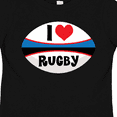 thumbnail image 4 of Inktastic I Love Rugby Sports Ball Boys or Girls Toddler T-Shirt, 4 of 5