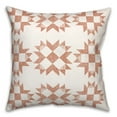 thumbnail image 2 of Creative Products Peach Barn Star Pillow 18 x 18 Spun Poly Pillow, 2 of 3