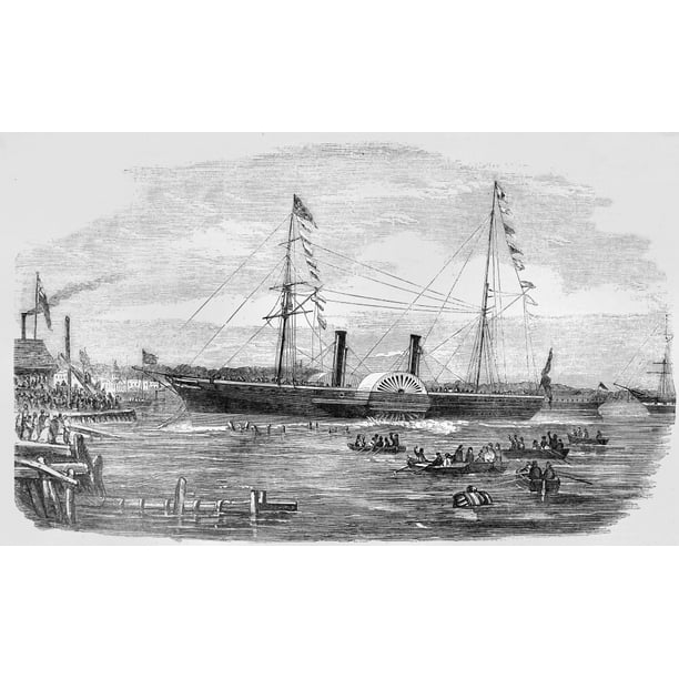 The Illustrated London News Etching From 1854 Launch Of Thr Australian Steam Ship Pacific At Millwall London Poster Print By John Short Design Pics Walmart Com Walmart Com The Illustrated London News Etching From 1854 Launch Of Thr Australian Steam Ship Pacific At Millwall London Poster Print By John Short Design Pics Walmart Com Walmart Com