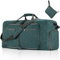 thumbnail image 1 of Bolsa de viaje plegable para hombre y mujer, 85L fin de semana, con suela, bolso impermeable, 1 of 5