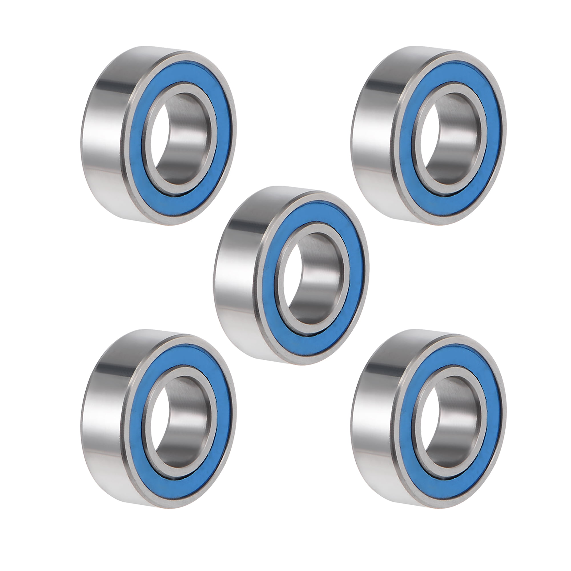 10pcs MR126-2RS 6 x12 x4mm Deep Groove Ball Bearings Double Sealed Chrome Steel 