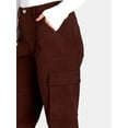 thumbnail image 4 of No Boundaries Juniors Corduroy Straight Leg Pant, sizes XXS-XXL, 4 of 5