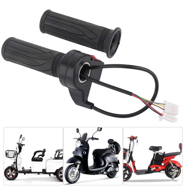 Empuñadura del Acelerador ANGGREK para Bicicleta Eléctrica par de 22 Mm 3 Velocidades