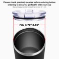 thumbnail image 3 of Tapas de vaso koodee de 900 ml para YETI Rambler de 900 ml, paquete de 2 unidades, 3 of 9