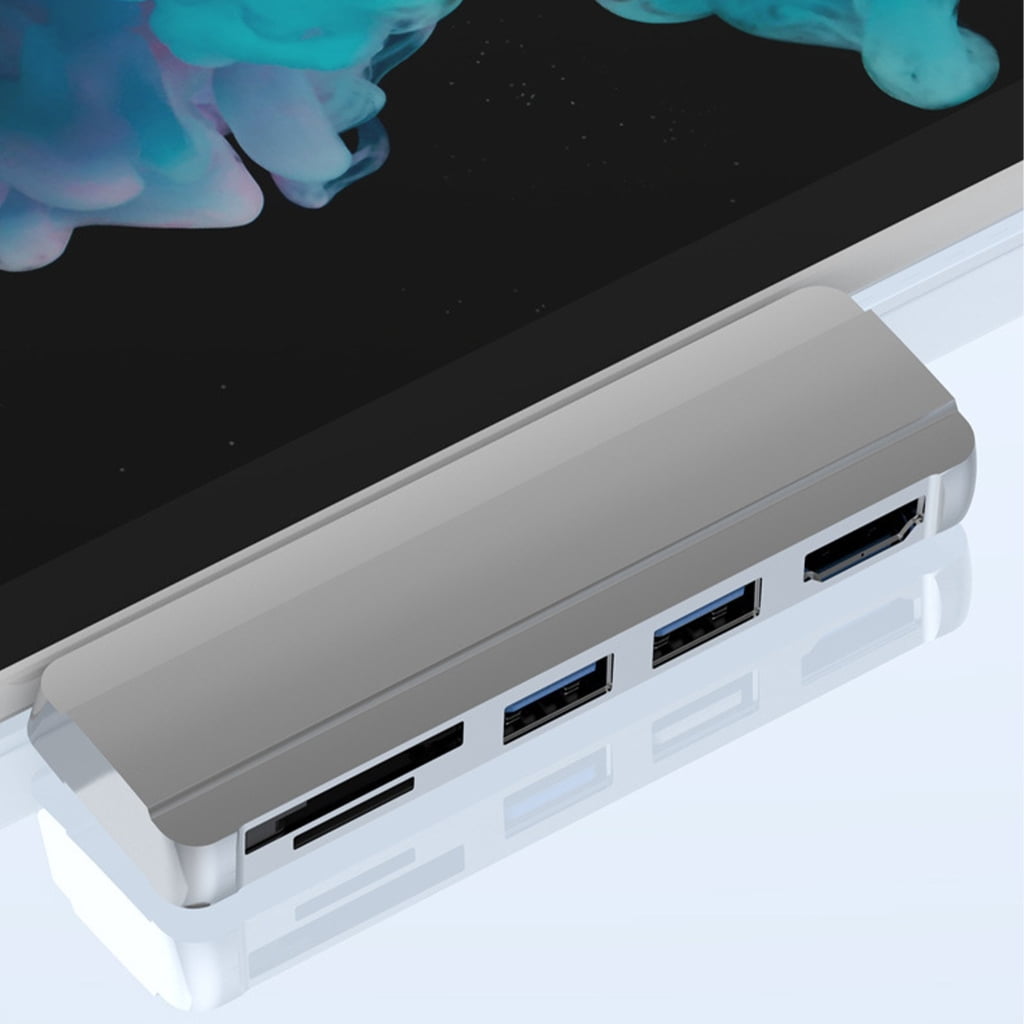 Multiports Docking Stations USB Hubs Adapter for Pro4 5 6 with 4K@30Hz and Fast Speed USB3.0 Port