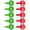 B, variant on 10PCS/Pack Reversible Handheld Stop and Go Sign Crossing Guard Stop Sign for Parking Road Management