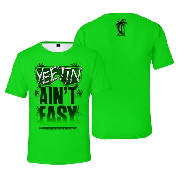 Jey Uso Yeetin' Ain't Easy T-Shirts Women Men Short Sleeve Tee Casual Fashion Clothes