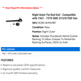 thumbnail image 2 of Right Outer Tie Rod End - Compatible with 1967 - 1970 GMC G15/G1500 Van 1968 1969, 2 of 2