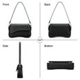thumbnail image 6 of AOUNQ Shoulder Bag for Women Small Clutch Purses Cute Hobo Handbag Trendy Underarm Bag, 6 of 7
