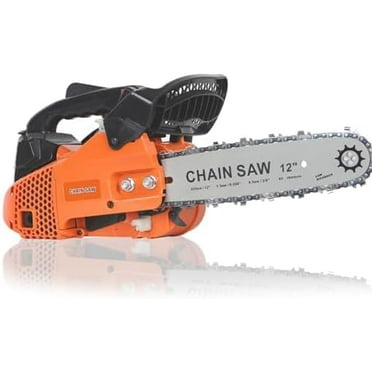 25.4cc Gas Chainsaw 12 Inch Gas Powered Chainsaw 2-Stroke Gas Chain Saw with Automatic Oiler Handheld Cordless Petrol Chain Saws for Cutting Wood Tree Trimming