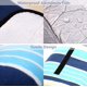 thumbnail image 2 of Manta de Picnic, Impermeable, Plegable, para Camping, Playa, Jardín, con Asa, Manta de Picnic con Respaldo Impermeable 200 x 200 cm esquí esquí Gafas de esquí, 2 of 5
