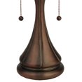 thumbnail image 5 of Meyda Tiffany 125779 Fluted 14" Tall Lamp Base, 5 of 5