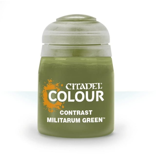 Paint Games Workshop Citadel Contrast Militarum Green, 18 ml