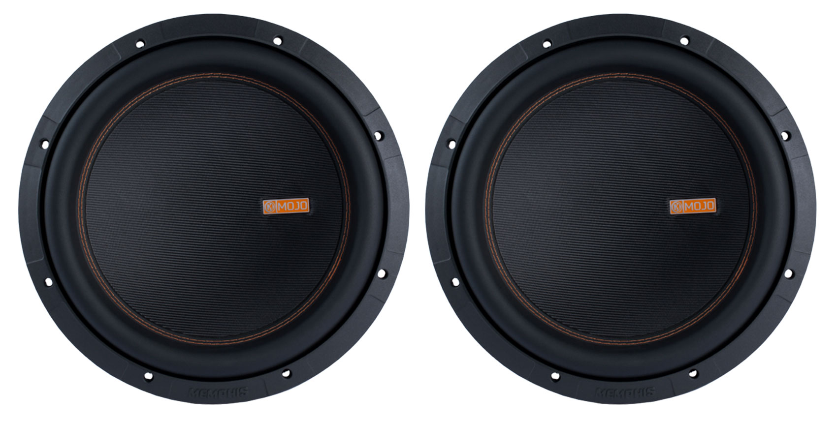 (2) Memphis Audio MOJO 612D4 12