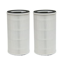PUREBURG Replacement Filter Compatible with AUOSHI B-D03 Air Purifier, 2-Pack H13 HEPA Activated Carbon 3-Stage Filtration For Air Clean Dust VOCs Odor