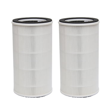 PUREBURG Replacement Filter Compatible with AUOSHI B-D03 Air Purifier, 2-Pack H13 HEPA Activated Carbon 3-Stage Filtration For Air Clean Dust VOCs Odor