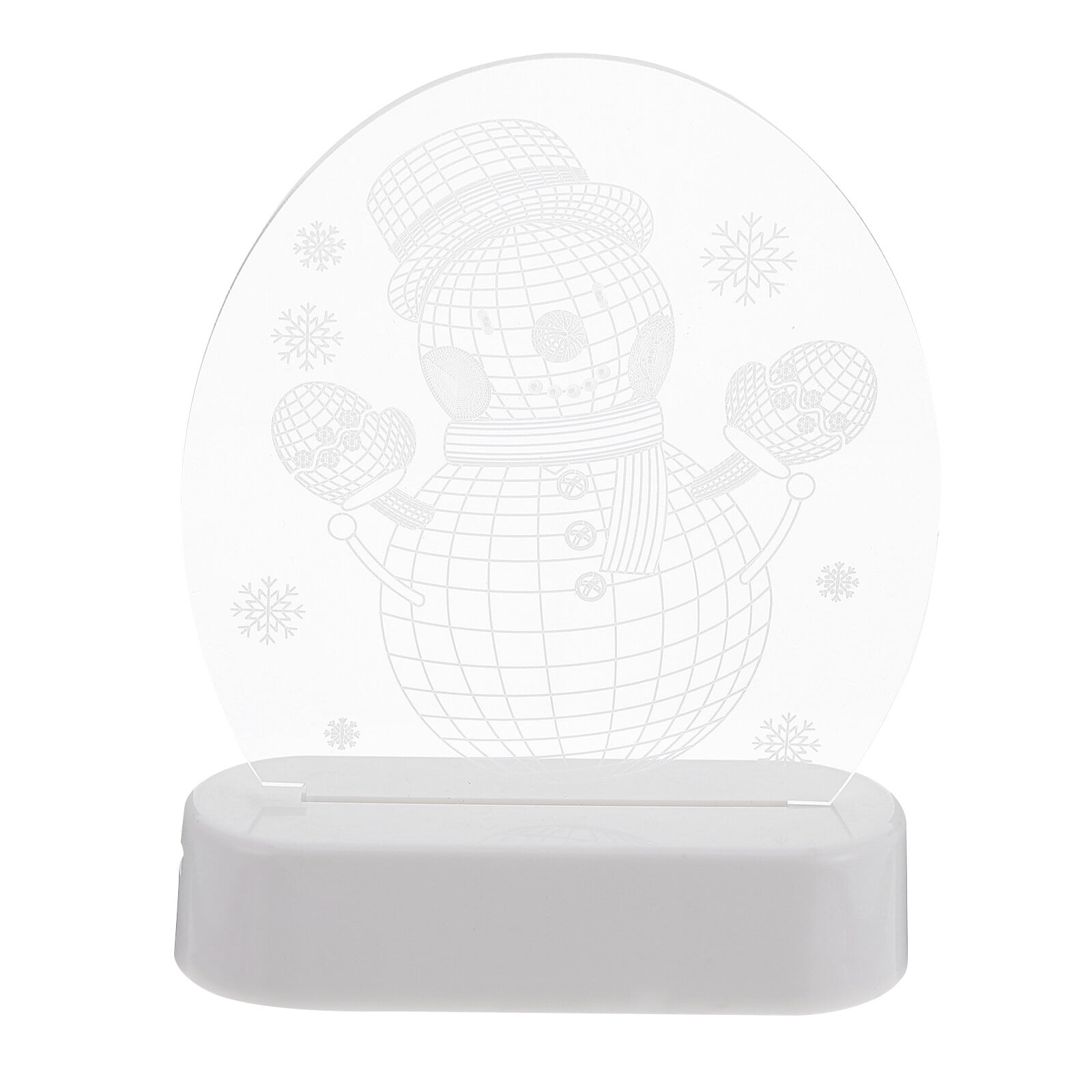 Decorative Night Light Christmas Gift Desktop Lamp 3D Vision Lamp