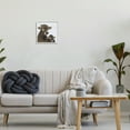 thumbnail image 2 of Stupell Mom & Baby Cow Painting Animals & Insects Painting White Framed Art Print Wall Art, 2 of 7