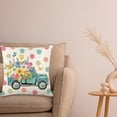 thumbnail image 5 of Spring Decorations Spring Pillow Covers 45x45 Spring Farmhouse Throw Pillow Cover Garden Linen Cushion Case For Home Decor, 5 of 7