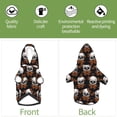 thumbnail image 6 of Haiem Butterfly Skull for Winter Dog Hoodie Sweatshirts with Pockets Warm Dog Clothes for Small Dogs Chihuahua-Small, 6 of 7