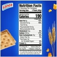 thumbnail image 2 of Lance Sandwich Crackers, Made with Whole Grain Crackers, Cheddar Cheese, 8 Packs, 6 Sandwiches Each, 2 of 9