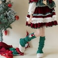 thumbnail image 2 of 12 Pairs Kids Christmas Socks, Festive Holiday Crew Socks for Boys & Girls 3-5, 6-8 Years, Soft Blend Ankle Socks with Xmas Patterns, Cute Stocking Stuffers Ideal for the Season, 2 of 5