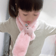 thumbnail image 4 of Autumn and winter children cute cartoon animal icon warm children's scarf, 4 of 5