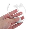 thumbnail image 5 of PTOOTP Elastic Stretch Earphones, White, Lightweight, Noise Isolation, Easy to Use, 2Pcs, 5 of 8