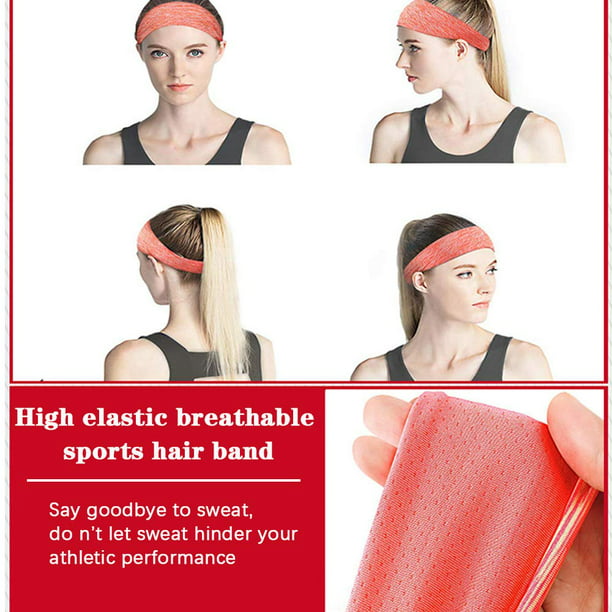 Sport Bandeaux d'entraînement Sweatbands Athletic Yoga Hairbands