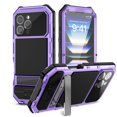 thumbnail image 2 of Funda Lunivop para iPhone 16 Pro Max, carcasa metálica robusta de 360°, 2 of 6