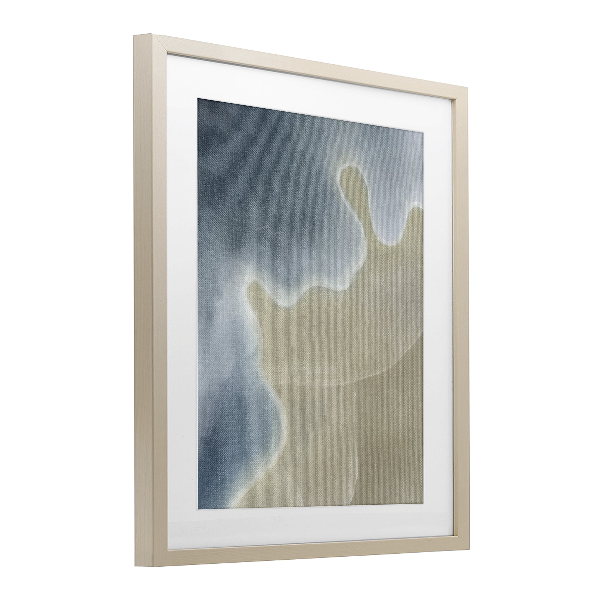 Stupell Industries Turning The Tides Abstract Birch Framed Print Under Glass, design by Grace Popp