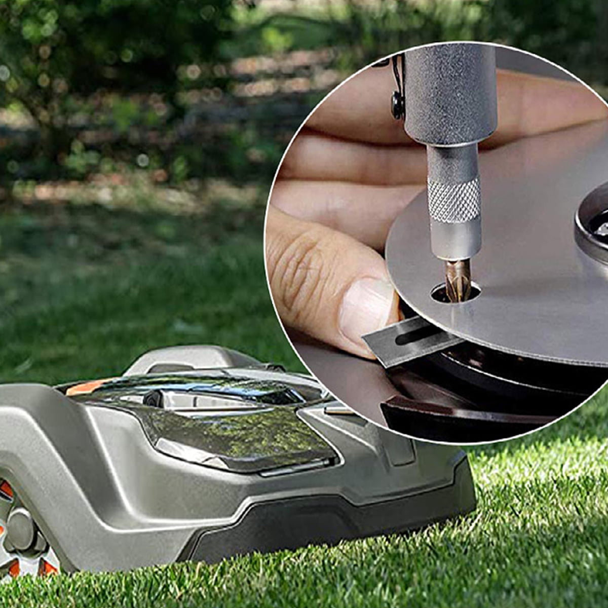Titanium Replacement Blade Lawn Mower Blade Lawn Mower Accessories Lawn Mower Blades Compatible with Husqvarna McCulloch Flymo Mower Blades. Robot Lawn Mower Blade 30 Pieces Walmart