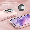 thumbnail image 3 of JETech Silicone Case for iPhone 14 Pro 6.1-Inch, Silky-Soft Touch Full-Body Protective Phone Case, Shockproof Cover with Microfiber Lining (Pink), 3 of 7