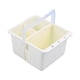 thumbnail image 5 of Lavador de pinceles, lavabo plegable con soporte para bolígrafos, recipiente para pinceles, cubo para lavar Amarillo, 5 of 9