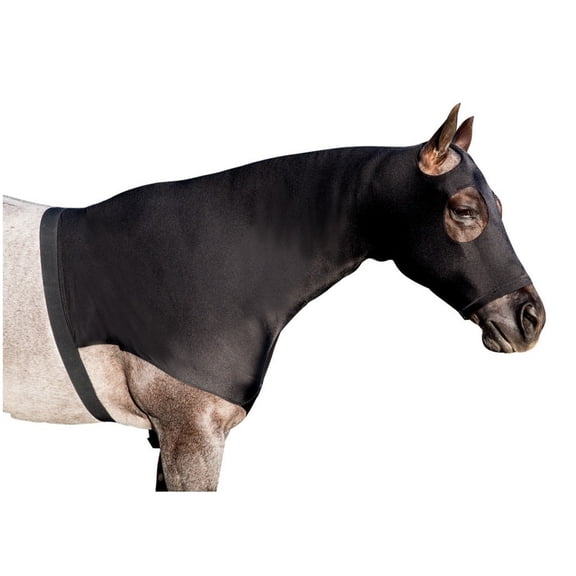 Professionals Choice Horse Hoodie Blanket 400g Lycra Zip Neck PCHH
