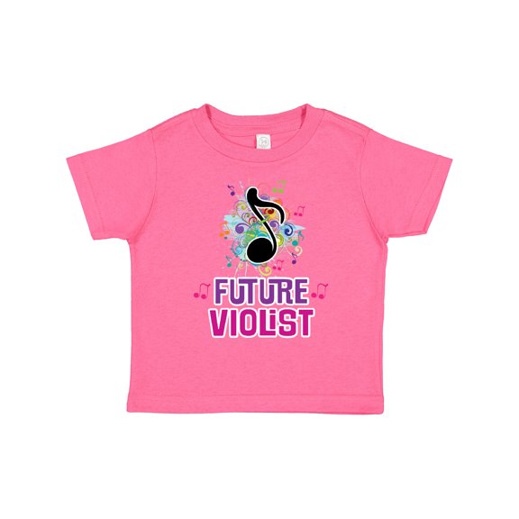 Inktastic Viola Future Violist Music Gift Girls Toddler T-Shirt