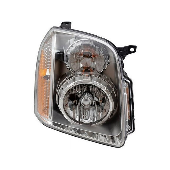 Right Headlight Assembly - Compatible with 2007 - 2014 GMC Yukon Sport Utility 4-Door 2008 2009 2010 2011 2012 2013