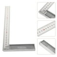 thumbnail image 2 of Raindrops 3pcs Carpenter Square Machinist Ruler Woodworking Measuring Ruler Construction Ruler, 2 of 8
