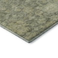 thumbnail image 3 of Addison Rugs Mayfield Premium Machine Washable Traditional Damask Sage Rectangle Rug, 9' x 12', 3 of 6