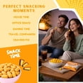 thumbnail image 4 of Peppy Pops Chickpea Puffs Cheese Blast Flavor - 6 Pack, 12 oz | Cheesy High Protein Snacks | Crunchy Better-for-You Snack and Healthy Alternative to Chips with 6g Protein Per Bag, 4 of 8