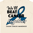 thumbnail image 4 of Inktastic We'll Beat Cancer Together- Colon Cancer Awareness Boys or Girls Toddler T-Shirt, 4 of 5